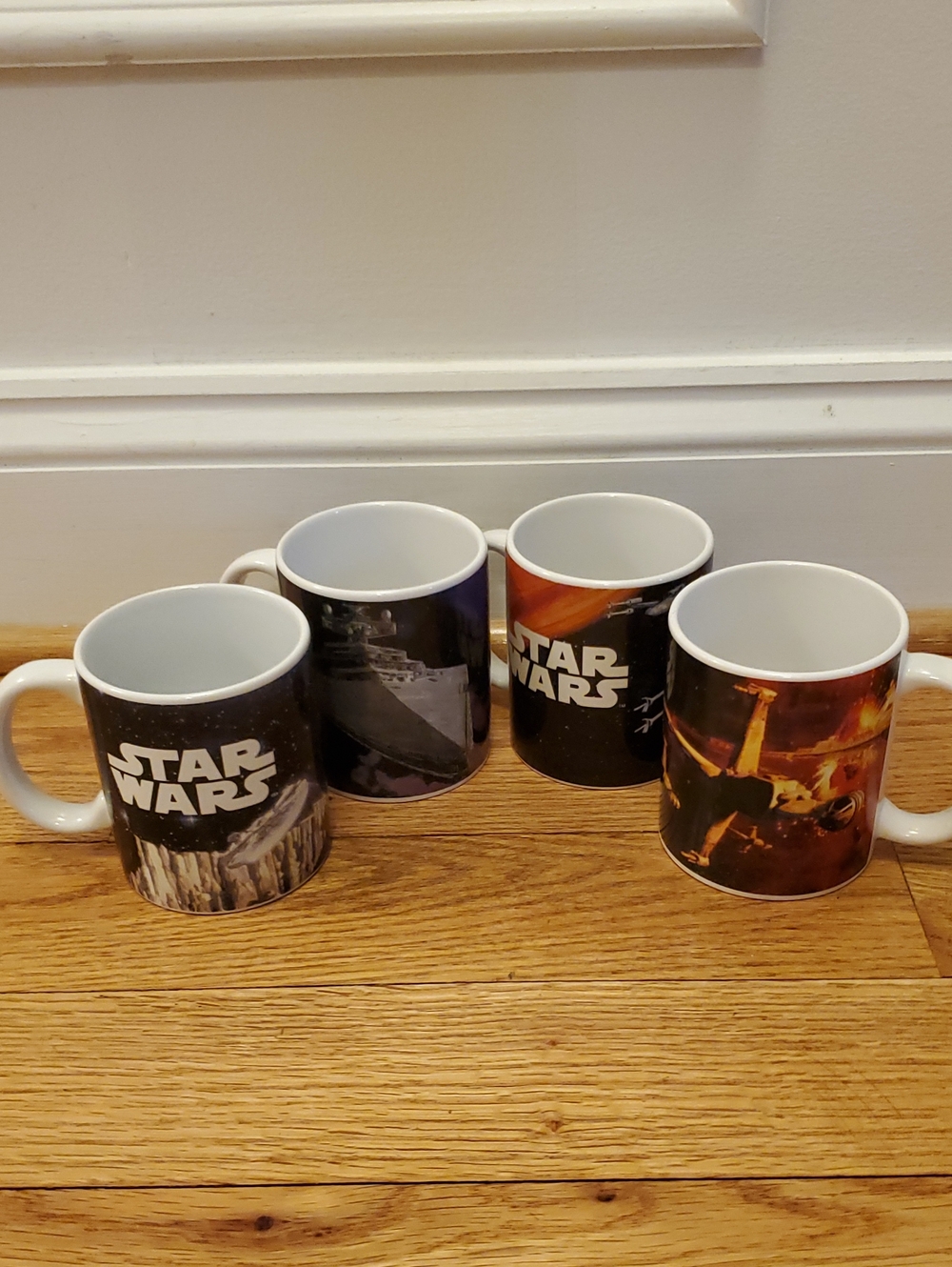 Star Wars Mugs Set Of 4